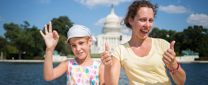 Hotel shuttle in Washington DC